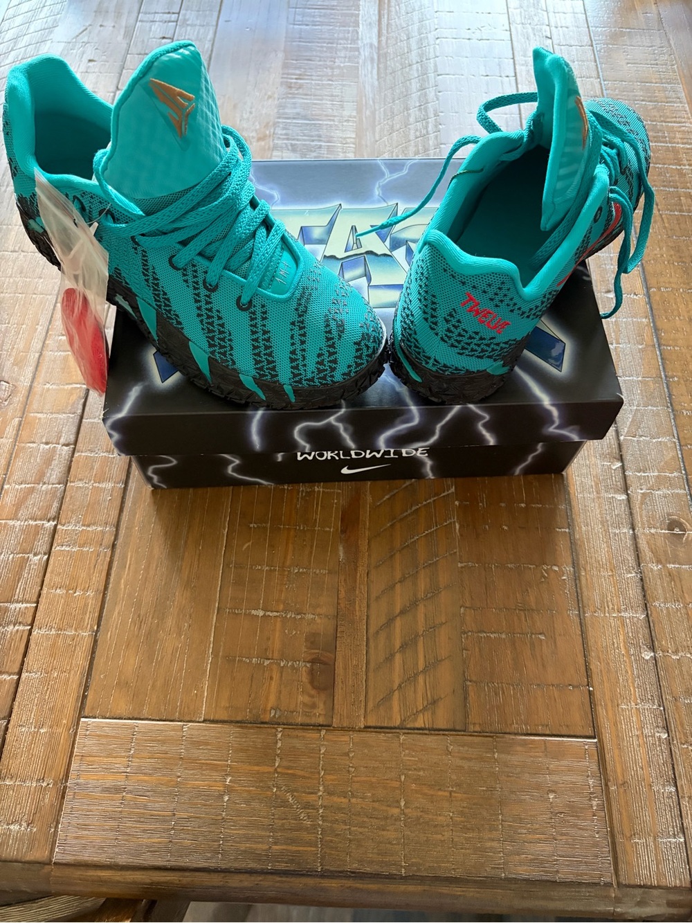 Kids Teal Athletic Sneakers - Unbranded